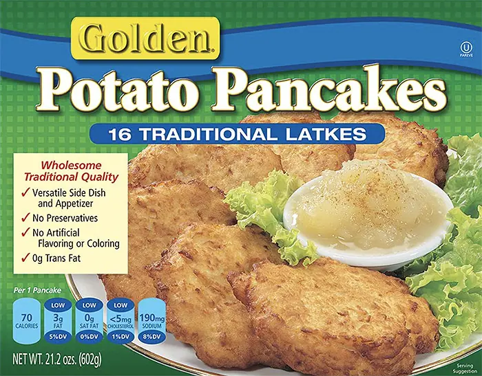 Old Fashioned Kitchen potato pancake package design by Illustrated Designs